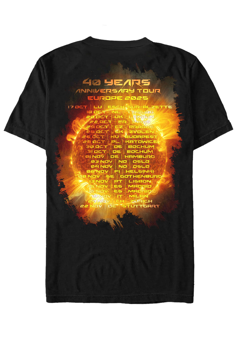 Helloween - Into The Sun Tour - T-Shirt | Neutral-Image