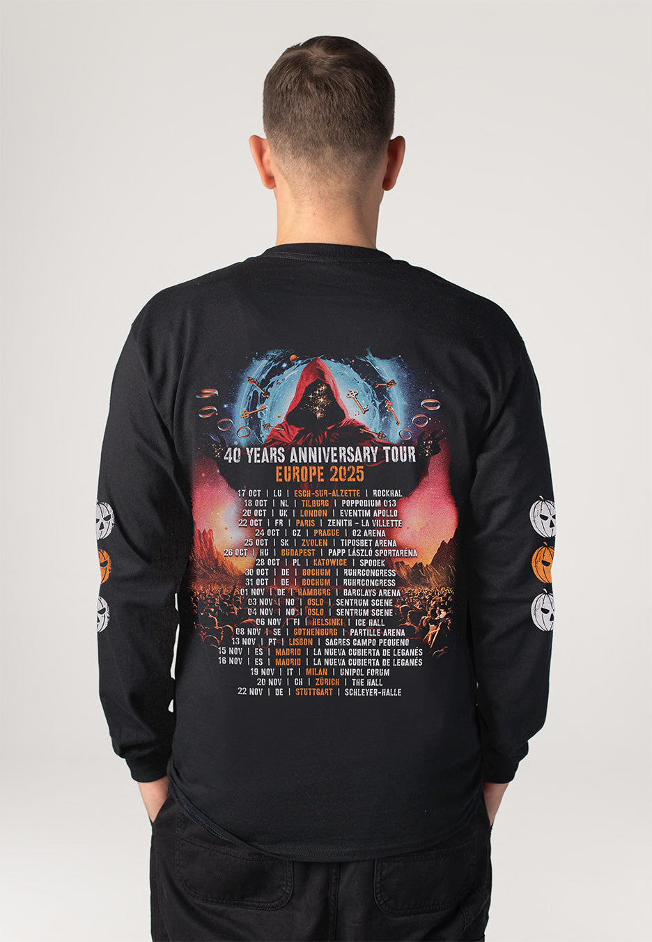 Helloween - Keeper 40 Years Tour - Longsleeve | Men-Image