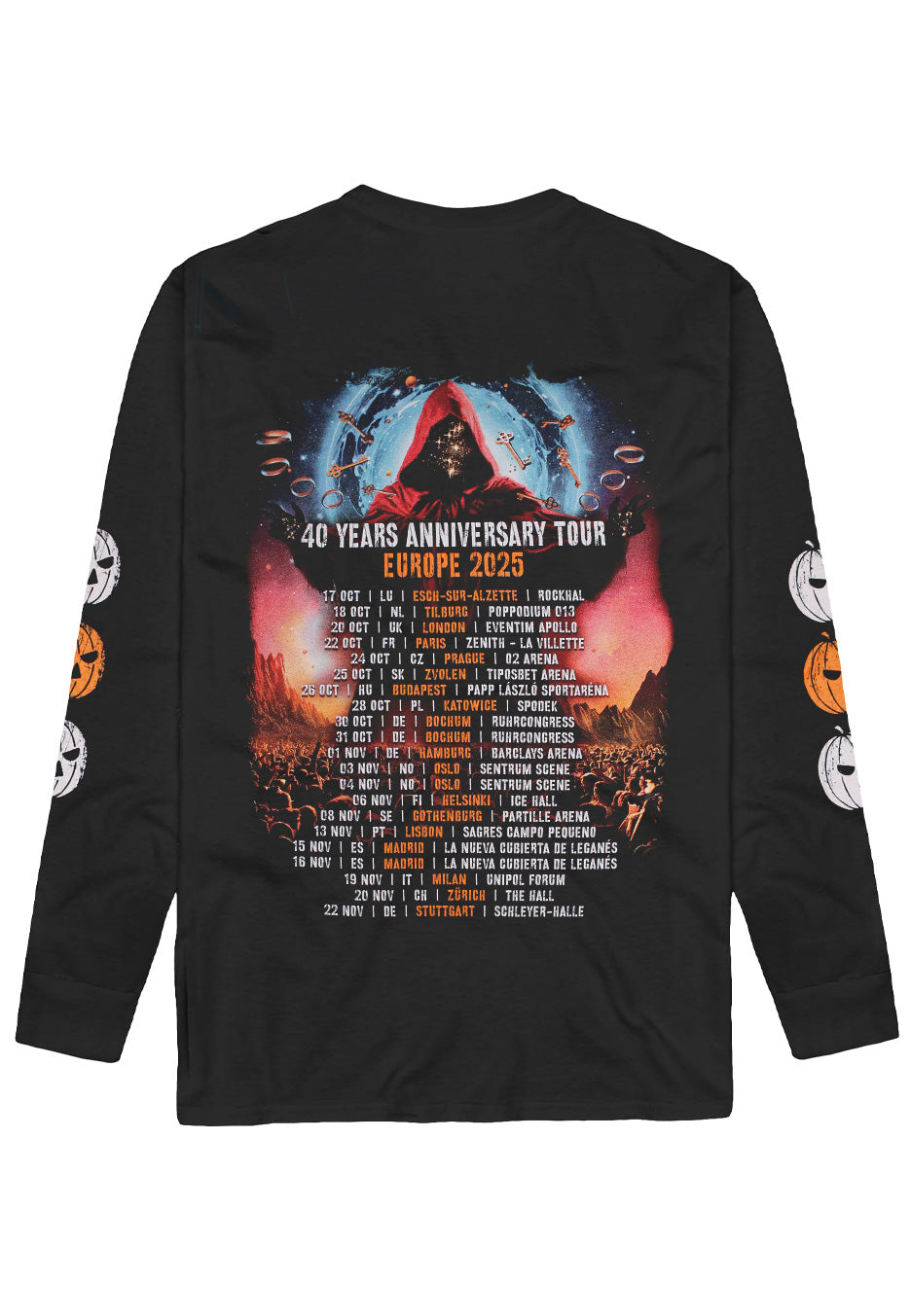Helloween Keeper 40 Years Tour Longsleeve