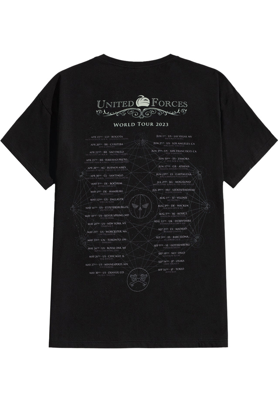 Helloween - Keeper & Eagle World Tour 2023 - T-Shirt | Neutral-Image