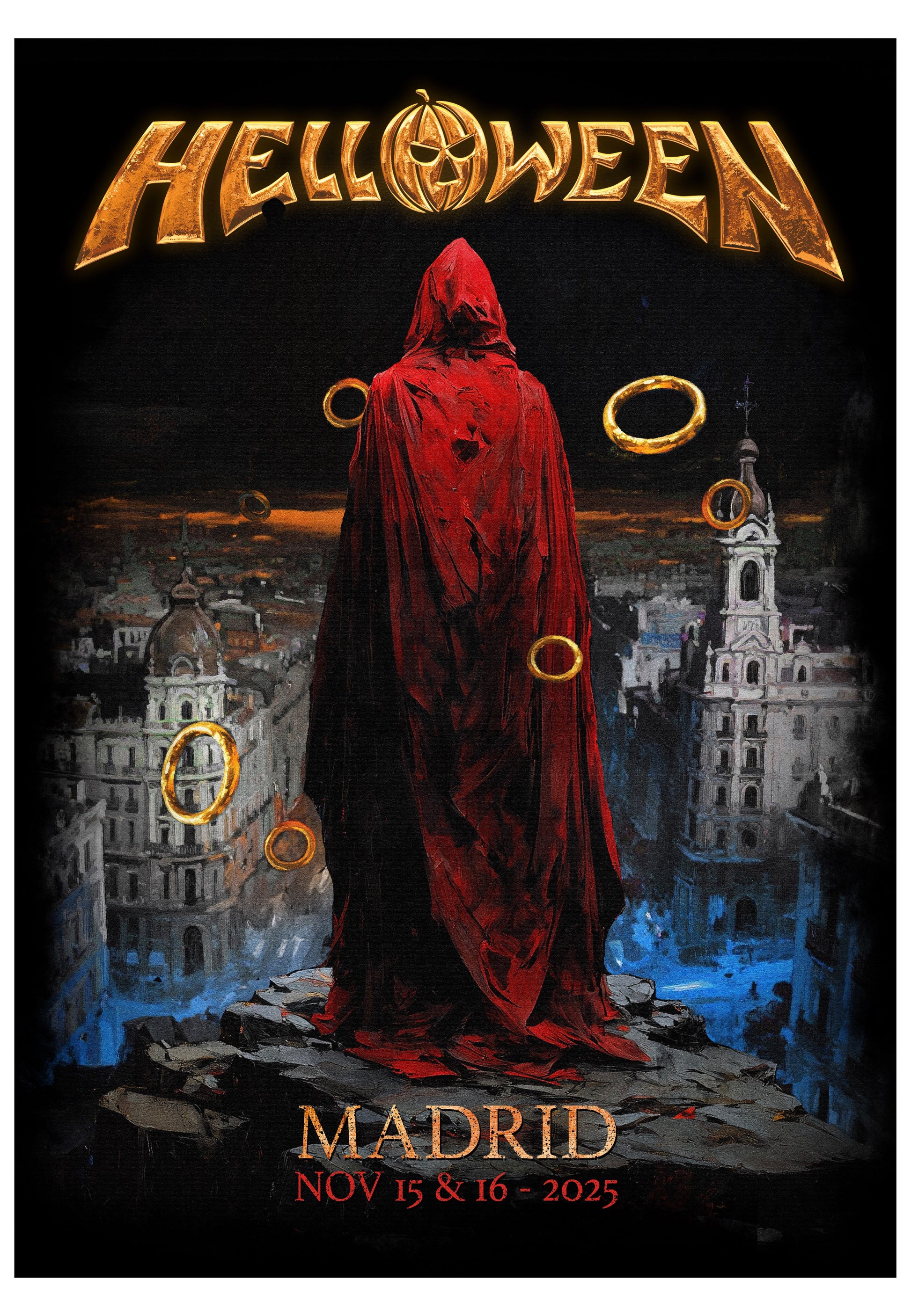 Helloween - Madrid 2025 - Poster | Neutral-Image