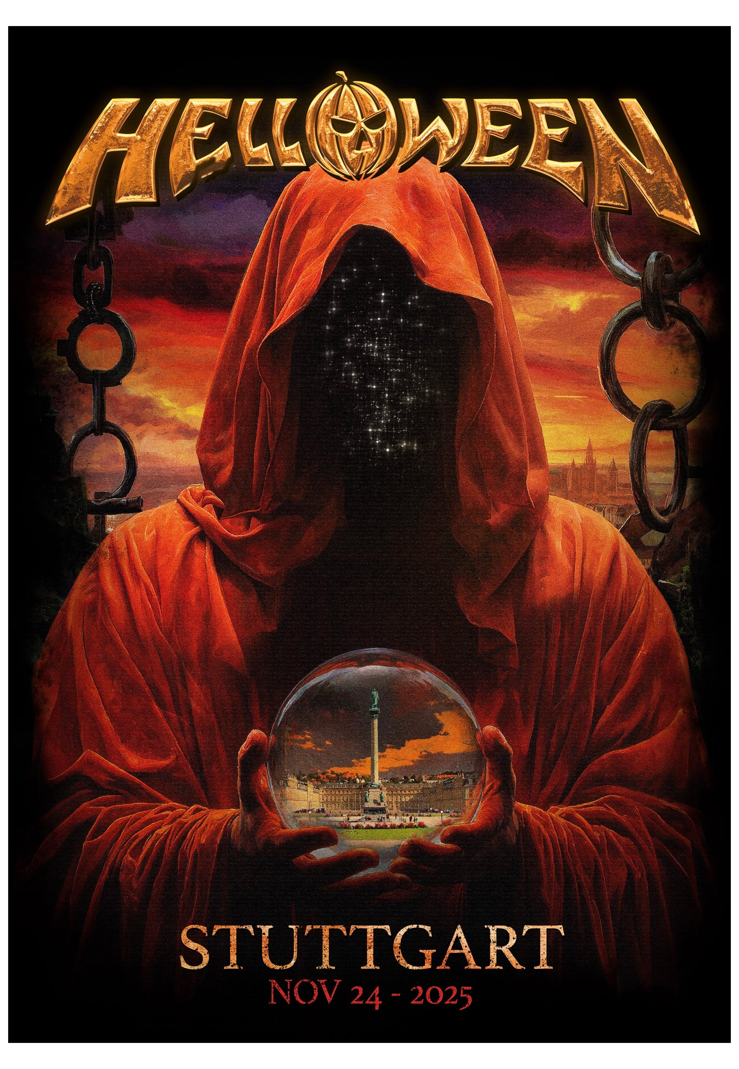 Helloween - Stuttgart 2025 - Poster | Neutral-Image