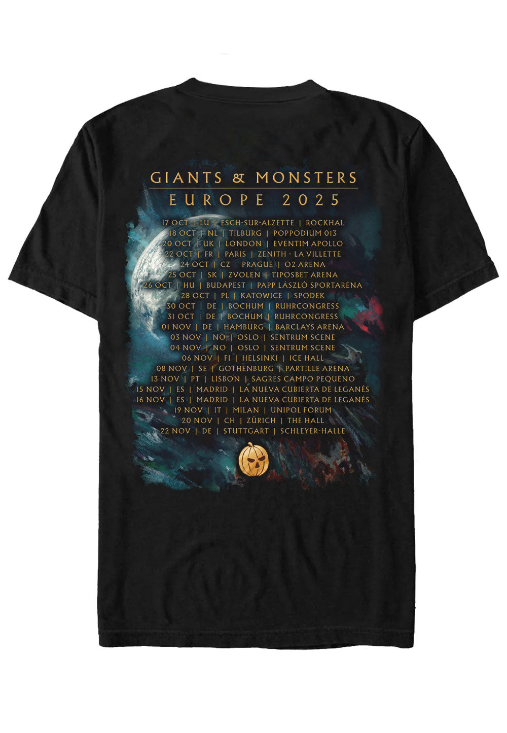 Helloween ★ハロウィン★GIANTS & MONSTERS T シャツ Helloween - Giants & Monsters Tour - T-Shirt