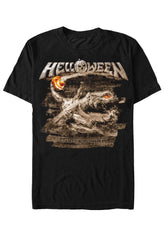 Helloween - Vintage Orange Pumpkin Budapest - T-Shirt | Neutral-Image