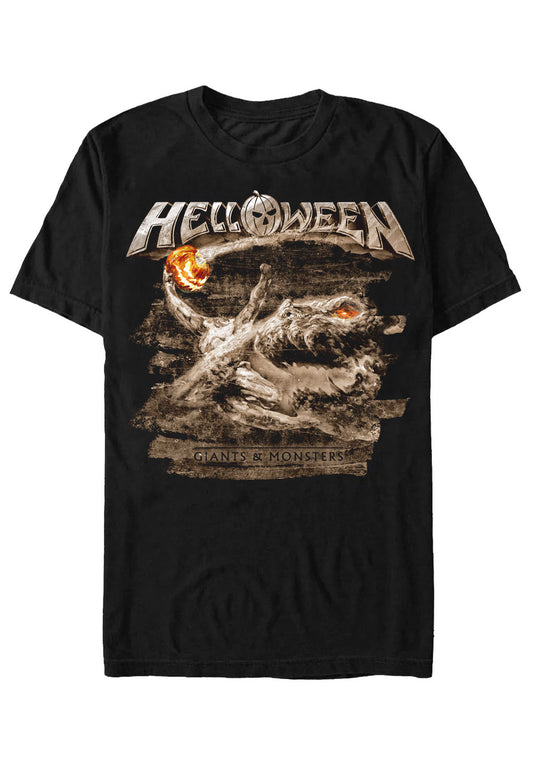Helloween - Vintage Orange Pumpkin Praha - T-Shirt | Neutral-Image