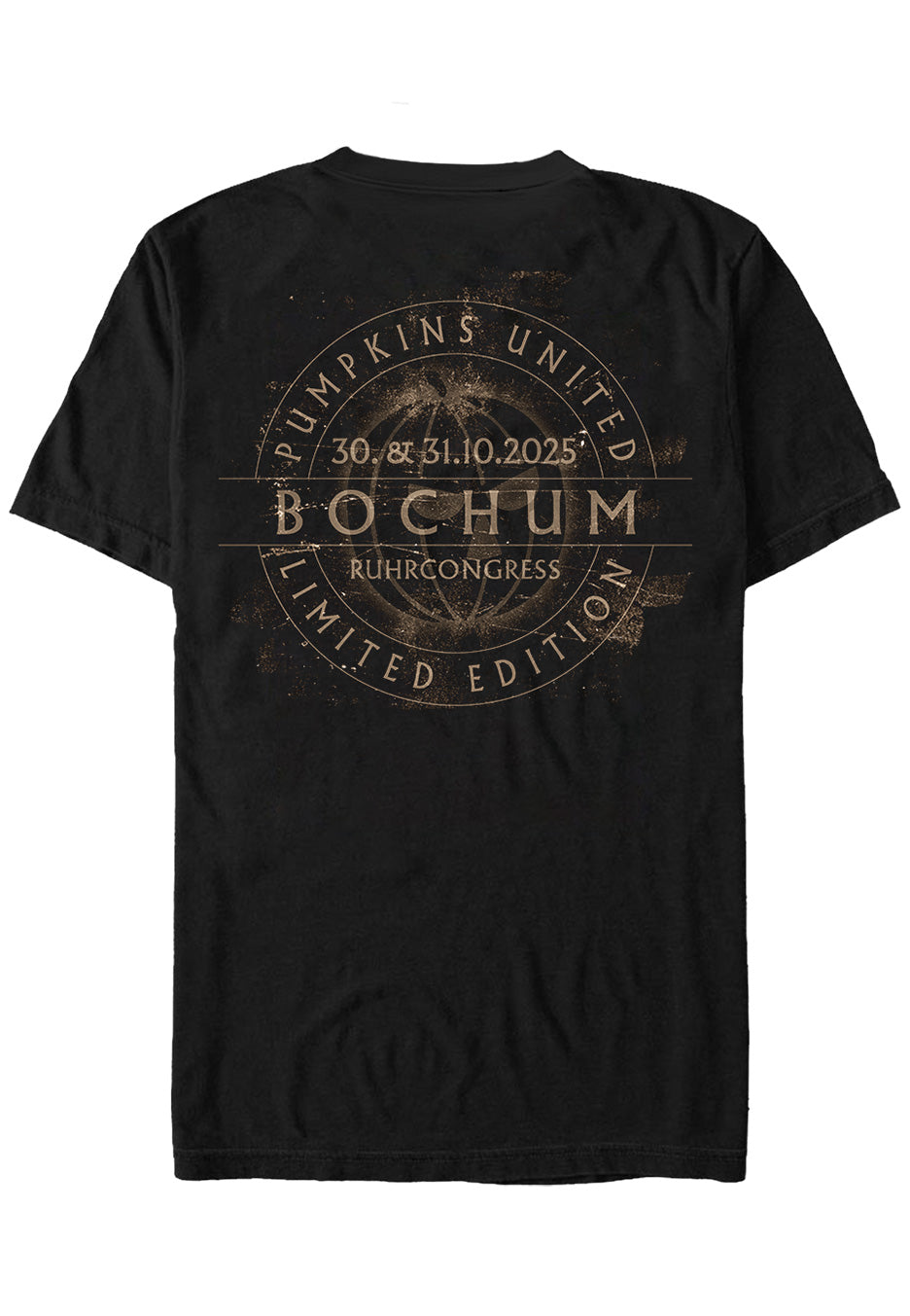 Helloween - Vintage Orange Pumpkin Bochum - T-Shirt | Neutral-Image