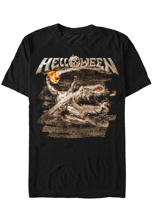 Helloween - Vintage Orange Pumpkin Bochum - T-Shirt | Neutral-Image