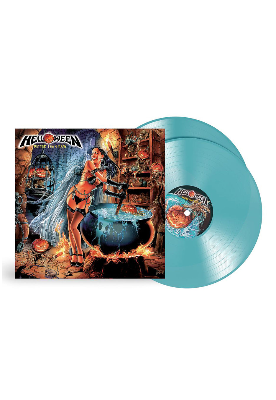 Helloween - Better Than Raw (Expanded Edition) Turquoise - Colored 2 Vinyl | Neutral-Image