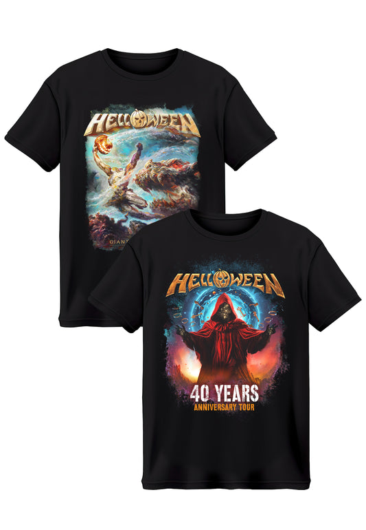 Helloween - 40 Years Giants Tour 2025 Special Pack - T-Shirt