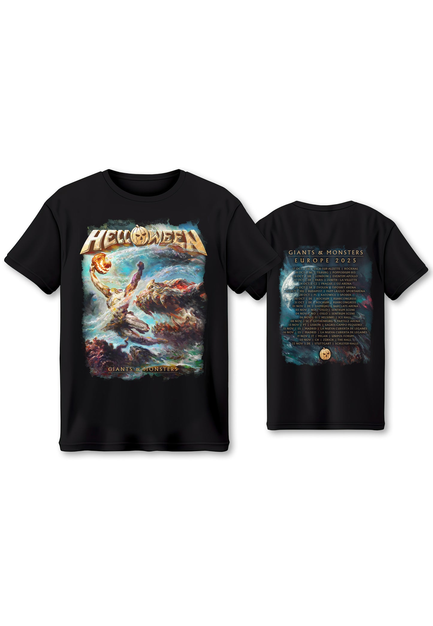 Helloween - 40 Years Giants Tour 2025 Special Pack - T-Shirt