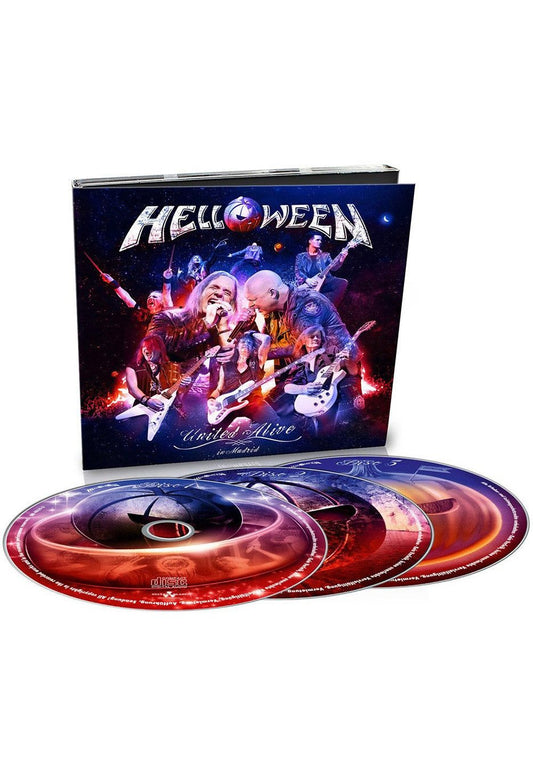 Helloween - United Alive In Madrid - Digipak 3 CD | Neutral-Image