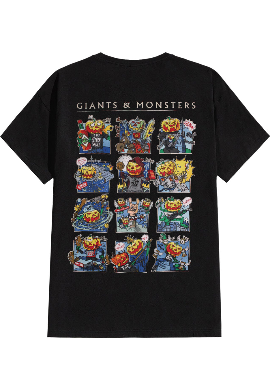 Helloween - Classic Logo Comics - T-Shirt