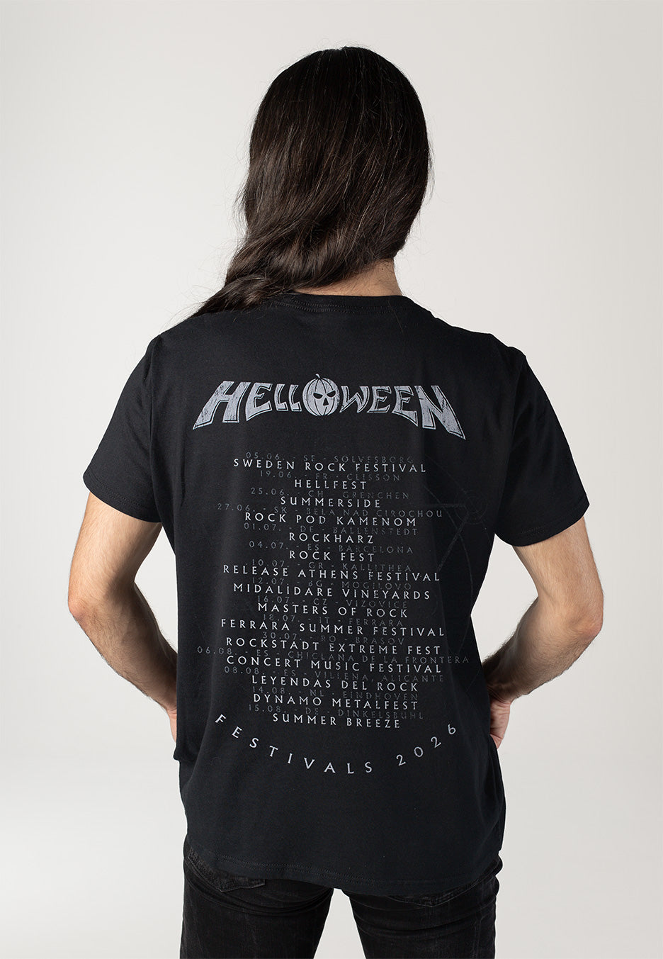 Helloween Classic Logo Festivals 2026 T-Shirt