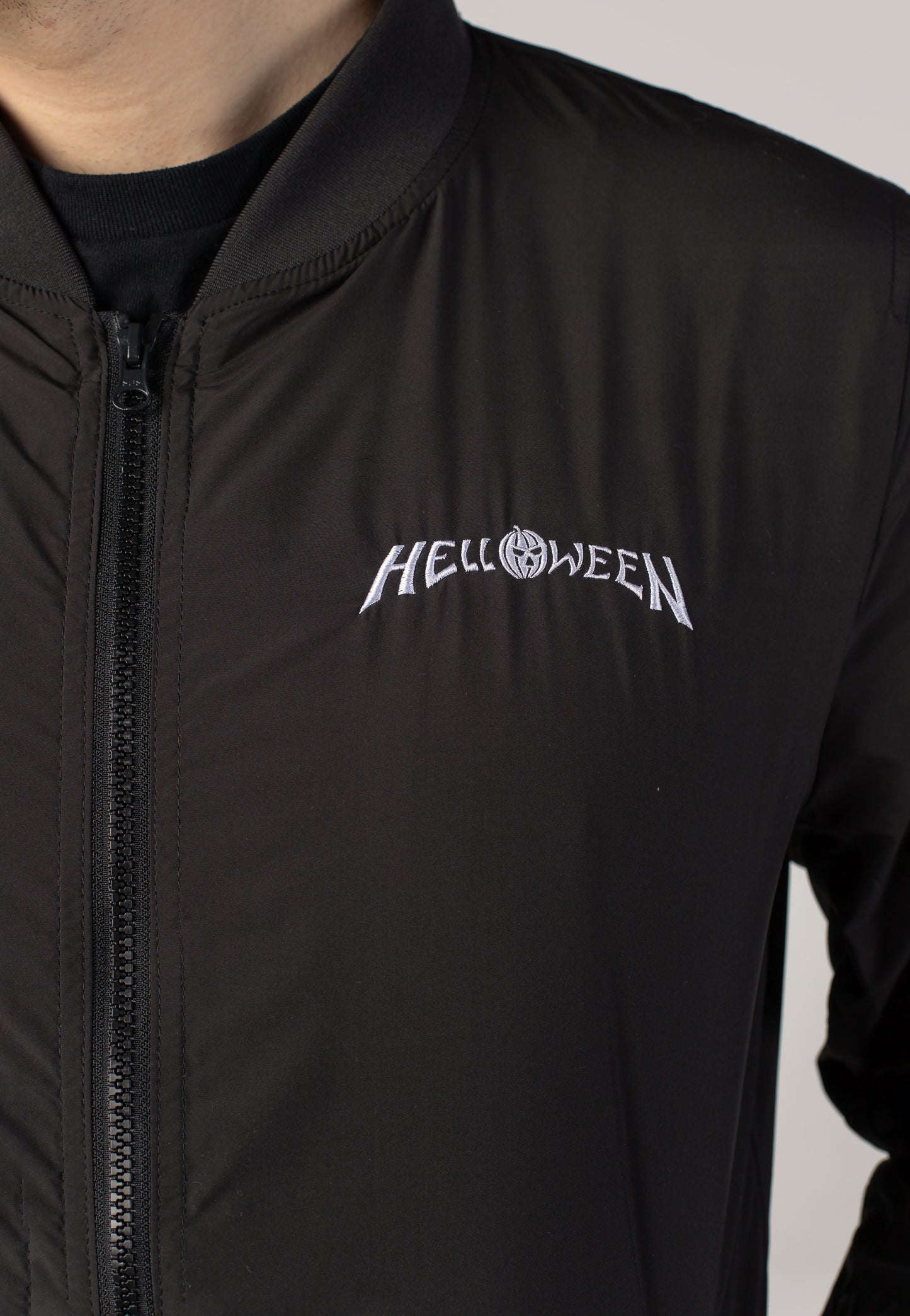 Helloween - Classic Pumpkin Logo Bomber - Jacket | Men-Image