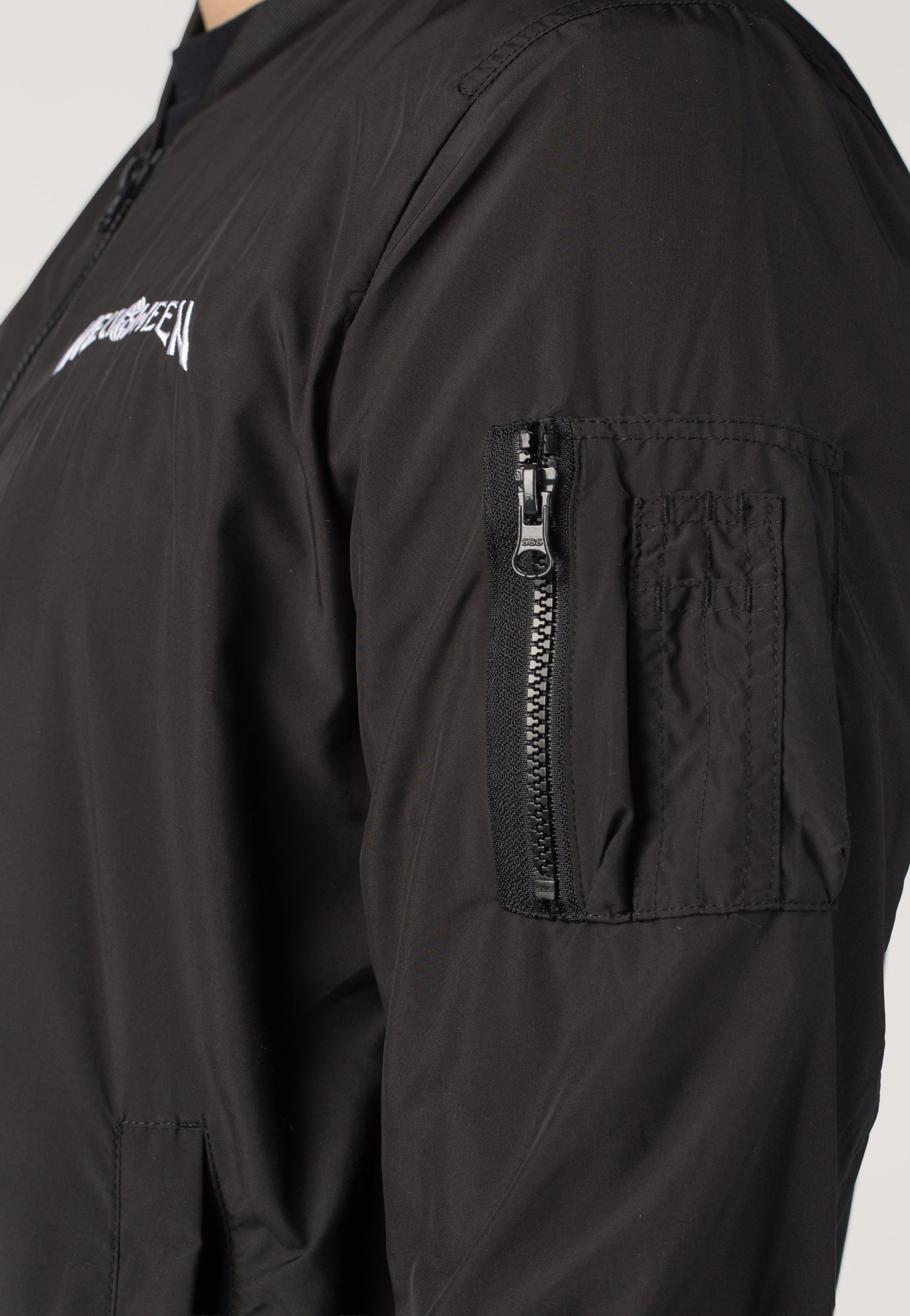 Helloween - Classic Pumpkin Logo Bomber - Jacket | Men-Image