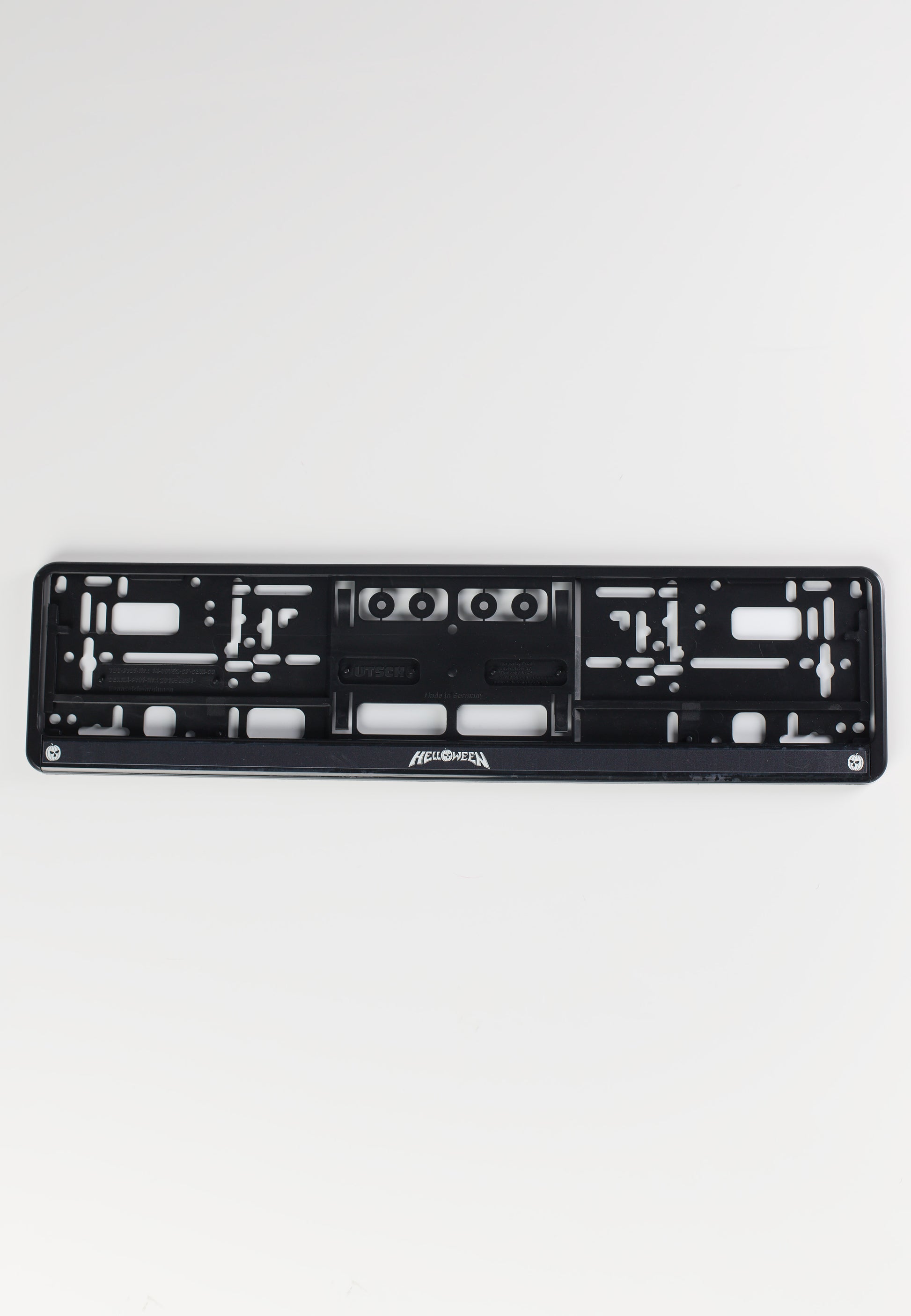 Helloween - Pumpkin & Logo - Licence Plate Holder | Neutral-Image