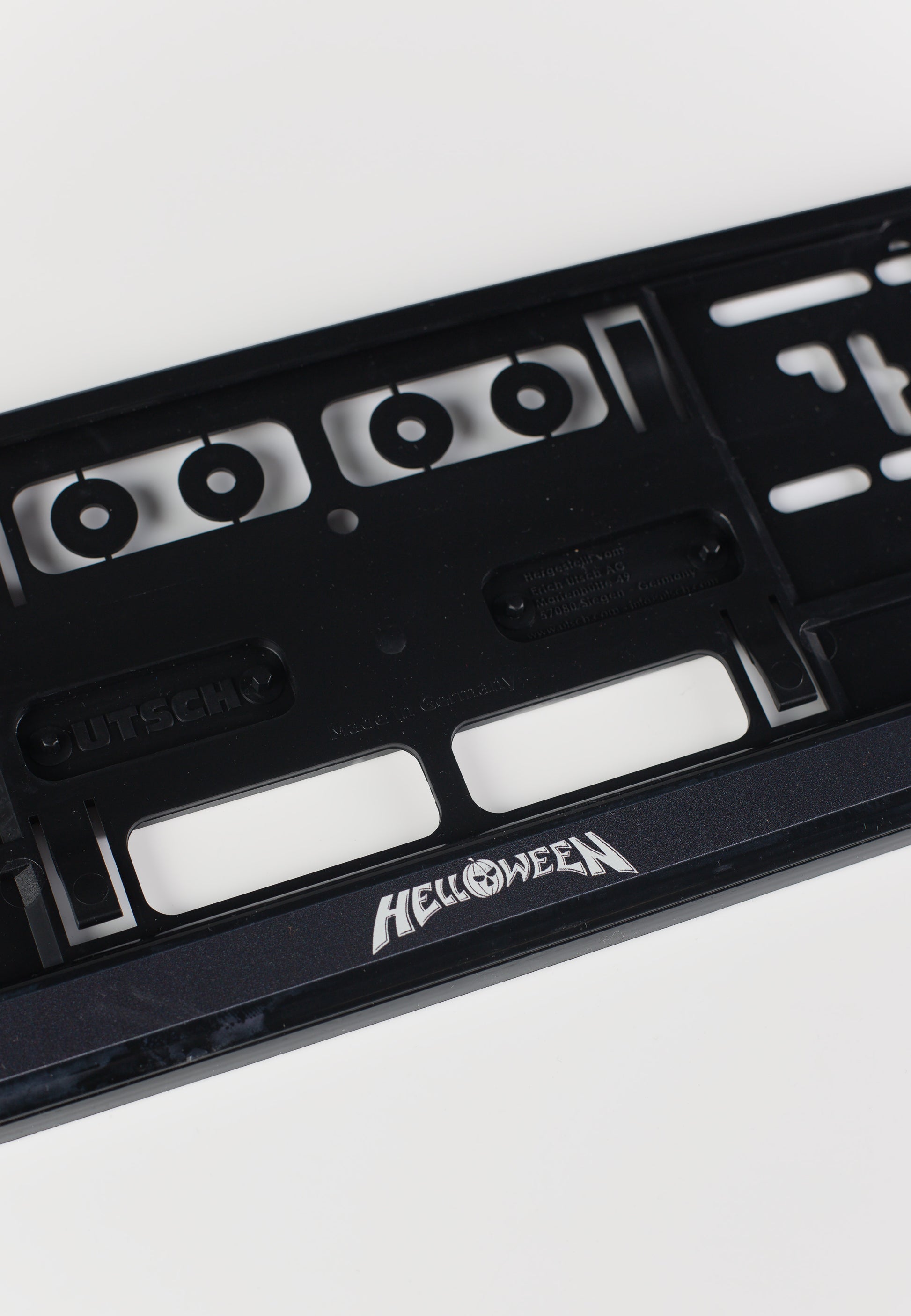 Helloween - Pumpkin & Logo - Licence Plate Holder | Neutral-Image