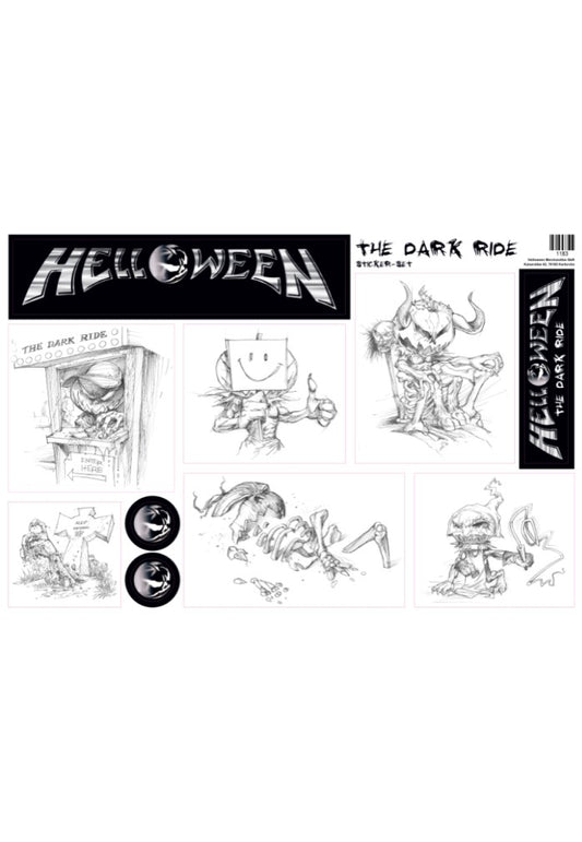 Helloween - The Dark Ride - Sticker Set | Neutral-Image
